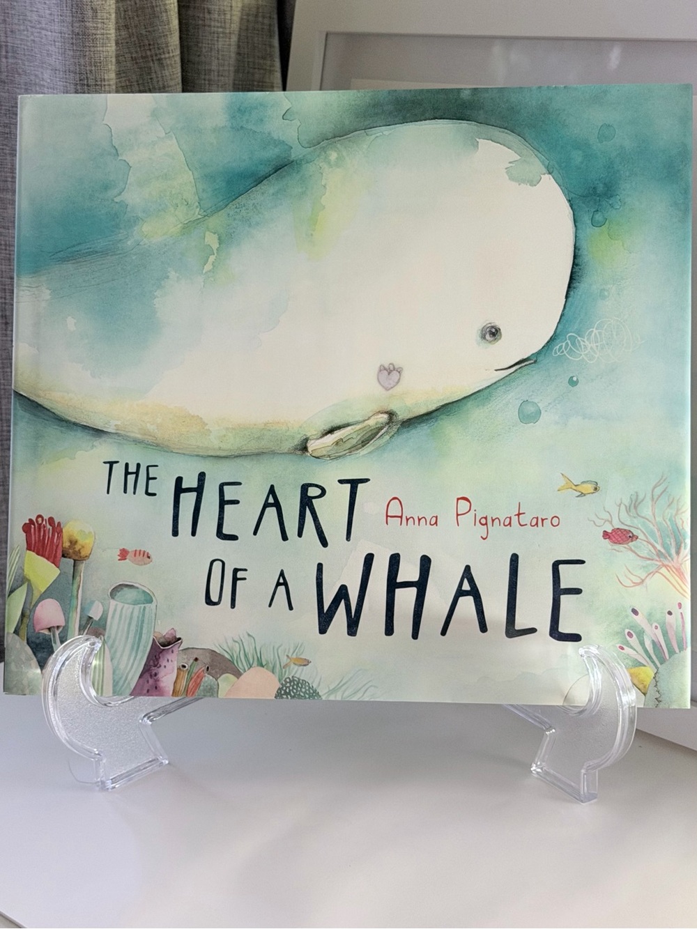 The Heart of a Whale Anna Pignataro Hardcover Children's Book